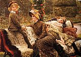 The Garden Bench by James Jacques Joseph Tissot